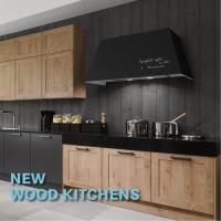 New Wood Kitchens. Autor: Opracowanie zbiorowe. SmakLiter.pl Okładka książki New Wood Kitchens