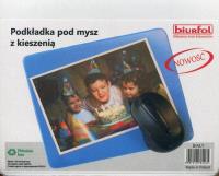 Opakowanie Podkładka pod mysz z kieszenią biała
