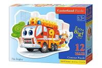 Puzzle 12 maxi Fire Engine CASTOR. Wydawca: Castorland. SmakLiter.pl Opakowanie Puzzle 12 maxi Fire Engine CASTOR