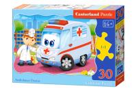 Puzzle 30 elementów Ambulance Doctor. Autor: /. SmakLiter.pl Okładka książki Puzzle 30 elementów Ambulance Doctor
