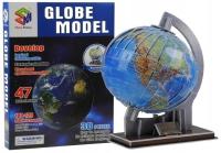 Puzzle 3D Globus. Wydawca: Lean Toys. SmakLiter.pl Opakowanie Puzzle 3D Globus
