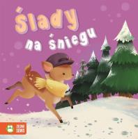 Ślady na śniegu Zimowe opowieści. Autor: Urszula Pitura. SmakLiter.pl Okładka książki Ślady na śniegu Zimowe opowieści