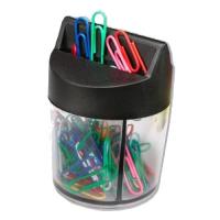 Spinacze 28mm kolorowe pudełko magnetyczne 100 sztuk. Wydawca: Titanum. SmakLiter.pl Opakowanie Spinacze 28mm kolorowe pudełko magnetyczne 100 sztuk