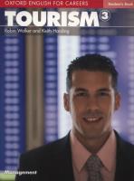 TOURISM 3 SB-OXFO. Autor: Robin Walker, Harding Keith G.. SmakLiter.pl Okładka książki TOURISM 3 SB-OXFO
