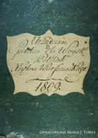 Okładka książki Urządzenie Szpitalów dla Woysk Xsięstwa Warszawskiego