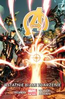 Avengers – Ostatnie białe zdarzenie, tom 2. Autor: Jonathan Hickman, Dustin Weaver, Mike Deodato. SmakLiter.pl Okładka książki Avengers – Ostatnie białe zdarzenie, tom 2