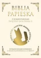 Biblia Papieska z koment. Św. Jana Pawła II B LM. Autor: ks. bp. Romaniuk Kazimierz. SmakLiter.pl Okładka książki Biblia Papieska z koment. Św. Jana Pawła II B LM