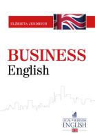Business English. Autor: Jendrych Elżbieta. SmakLiter.pl Okładka książki Business English