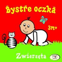 Bystre oczka. Zwierzęta. Autor: Homel Joanna, Janoszek Iwona. SmakLiter.pl Okładka książki Bystre oczka. Zwierzęta