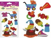 Okładka książki Dodatek dekoracyjny Craft-fun naklejki Eva (EA127)