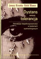 Dystans versus tolerancja. Autor: Kirenko Janusz, Wawer Rafał. SmakLiter.pl Okładka książki Dystans versus tolerancja