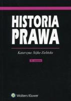 Okładka książki Historia prawa