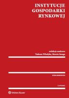 Okładka książki Instytucje gospodarki rynkowej