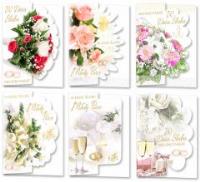 Opakowanie Karnet B6 Okoliczn. Wycinany Ślub (10sz) MIX