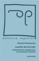 Klucze do kultury. Z perspektywy niemieckiej.... Autor: Olschowsky Heinrich. SmakLiter.pl Okładka książki Klucze do kultury. Z perspektywy niemieckiej...