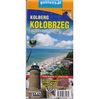 Okładka książki Kołobrzeg i okolice 1:10 000