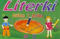 Okładka książki Literki Alfika i Zetki O-Z