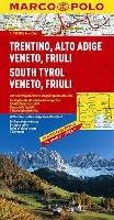 Mapa Drogowa Marco Polo. Tyrol, Wenecja 1:300 000. Autor: praca zbiorowa. SmakLiter.pl Okładka książki Mapa Drogowa Marco Polo. Tyrol, Wenecja 1:300 000
