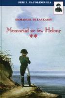 Memoriał ze św. Heleny Tom 2. Autor: Emmanuel de Las Cases. SmakLiter.pl Okładka książki Memoriał ze św. Heleny Tom 2