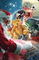 Opakowanie Mini kartka 3D Mikołaj