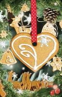 Opakowanie Mini kartka 3D Piernik