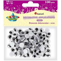 Okładka książki Oczy z rzęsami -elementy dekoracyjne 1000mm (100szt)