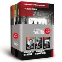 Pakiet Literatura faktu. Czterech; Korespondenci.pl; Zawód: szpieg. Autor: Reszka Paweł,  Majewski Michał, Grzegorz Chlasta, Kowalska Dorota, Rogacin Wojciech. SmakLiter.pl Okładka książki Pakiet Literatura faktu. Czterech; Korespondenci.pl; Zawód: szpieg