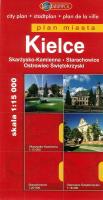 Plan Miasta DAUNPOL. Kielce br. Autor: Opracowanie zbiorowe. SmakLiter.pl Okładka książki Plan Miasta DAUNPOL. Kielce br