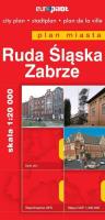 Plan Miasta EuroPilot. Ruda Śląska br. Autor: Opracowanie zbiorowe. SmakLiter.pl Okładka książki Plan Miasta EuroPilot. Ruda Śląska br