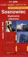Plan Miasta EuroPilot. Sosnowiec br. Autor: Opracowanie zbiorowe. SmakLiter.pl Okładka książki Plan Miasta EuroPilot. Sosnowiec br