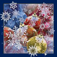 Opakowanie Pocztówka 3D Bombki 1