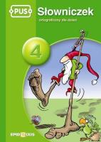 Pus Słowniczek ortograficzny dla dzieci. Autor: Małgorzata Chromiak. SmakLiter.pl Okładka książki Pus Słowniczek ortograficzny dla dzieci