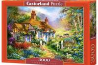 Puzzle 3000 Forest Cottage CASTOR. Autor: Baby Clementoni. SmakLiter.pl Okładka książki Puzzle 3000 Forest Cottage CASTOR