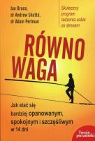 Równowaga. Autor: J.Brace, dr A.Shatt, dr A.Perlman. SmakLiter.pl Okładka książki Równowaga