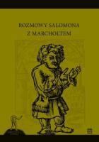 Rozmowy Salomona z Marchołtem. Autor: Maciej Eder. SmakLiter.pl Okładka książki Rozmowy Salomona z Marchołtem