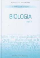 Okładka książki Słownik tematyczny. T.6. Biologia 1