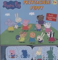 Okładka książki Świnka Peppa Przyjaciele Peppy + puzzle
