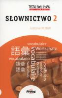 Testuj swój polski Słownictwo 2. Autor: Krztoń Justyna. SmakLiter.pl Okładka książki Testuj swój polski Słownictwo 2