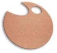 Opakowanie Wstążka filcowa 0,5cm x 6m cielista (13szt) MONA