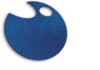 Opakowanie Wstążka filcowa 1cm x 6m niebieska (13szt) MONA