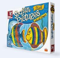 Okładka książki Zdobienie cekinami - Rybki TOY CRAFT