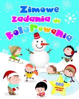 Okładka książki Zimowe zadania do kolorowania