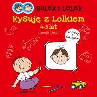 Bolek i Lolek. Rysuję z Lolkiem. Autor: Lekan Elżbieta. SmakLiter.pl Okładka książki Bolek i Lolek. Rysuję z Lolkiem