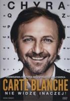 Carte blanche. Autor: Lusiński Jacek. SmakLiter.pl Okładka książki Carte blanche