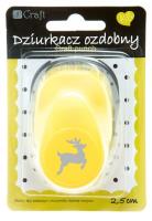 Opakowanie Dziurkacz ozdobny 2,5cm renifer