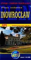 Inowrocław. Plan miasta w skali 1:16 000. Autor: Opracowanie zbiorowe. SmakLiter.pl Okładka książki Inowrocław. Plan miasta w skali 1:16 000