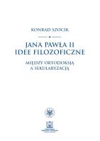Okładka książki Jana Pawła II idee filozoficzne.