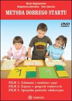 Metoda Dobrego Startu. Film DVD. Autor: Marta Bogdanowicz, Małgorzata Barańska – słowa, Jakacka Ewa. SmakLiter.pl Okładka książki Metoda Dobrego Startu. Film DVD