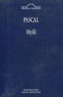 Myśli. Autor: Pascal Blaise. SmakLiter.pl Okładka książki Myśli