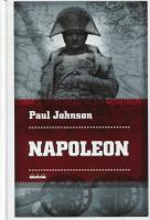 Napoleon. Autor: Paul Johnson. SmakLiter.pl Okładka książki Napoleon